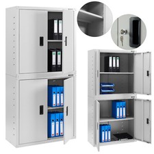 AREBOS Armoire de classement Armoire de bureau Armoire de rangement 