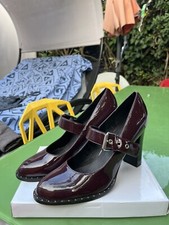 Escarpins vernis rouge André