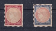 TIMBRES FRANCE PEXIP 1937 N 349 ET 350 NSG