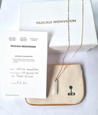 Collier Moonstone Pascale Monvoisin Or 9k / Pascale Monvoisin Necklace / Neuf