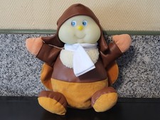 PELUCHE PLUSH POUPEE LUCIOLE TOTO AJENA AVIATEUR CHENILLE PHOSPHORESCENTE 25 CM