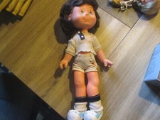 Ancienne poupee en plastique "MIGLIORATI - SPORT" Made in Italy / 36CM