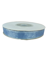 Ruban Organza Bleu Clair 10mm Rouleau 22m