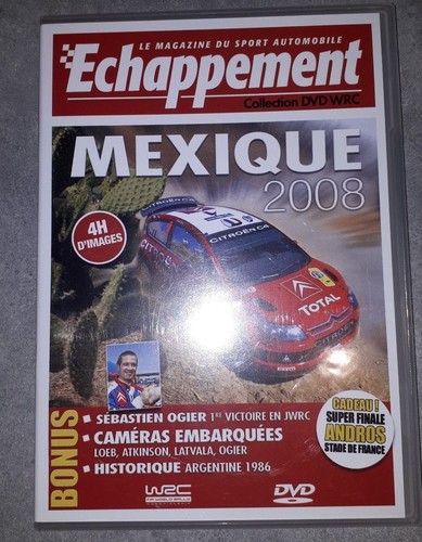 Dvd rallye wrc mexique 2008 - dvd,