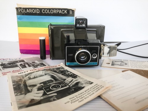 Vintage polaroid colorpack - vintage,