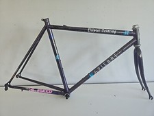 Cadre vélo course ancien LAPIERRE / Elliptic Painting / vintage bike/ 54