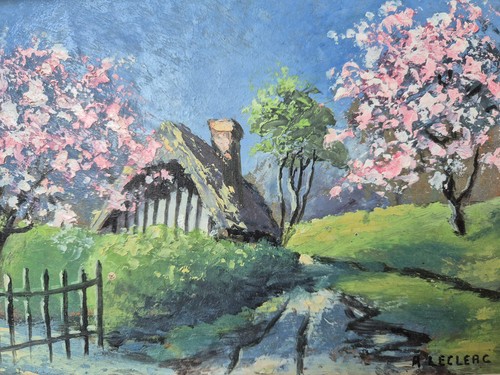 Tableau paysage campagne en - tableau, de