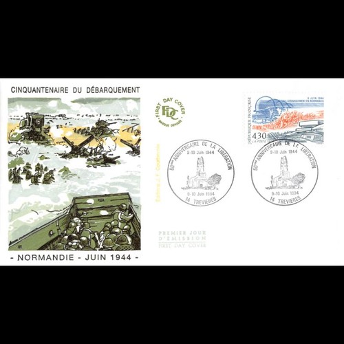 Fdc 50e anniversaire - 50e, du