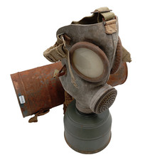 G11/10/25 (REF29168) Masque à gaz DE LA DEFENSE PASSIVE 39/45 WW2 MAG