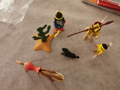 Playmobil famille indienne - ,