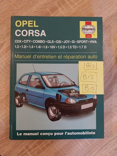 Revue technique haynes opel - technique,