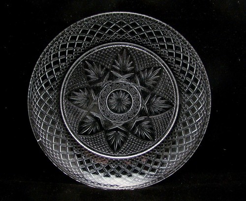 Assiette déjeuner antique - À,