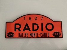 Automobilia Plaque Rallye
