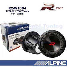 Subwoofer alpine w10d4 - subwoofer, r2-w10d4
