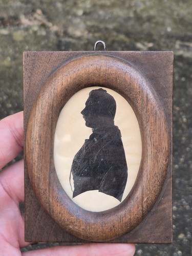 Cadre ancien portrait homme - cadre,