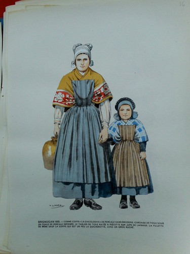 Bretagne costume breton - bretagne,