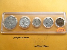 1955 Argent Naissance Année Kit 5 Pièces (Autres Ans aussi )