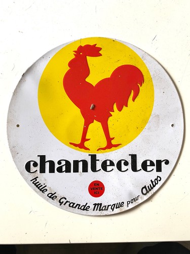 Ancienne plaque publicitaire - ancienne,