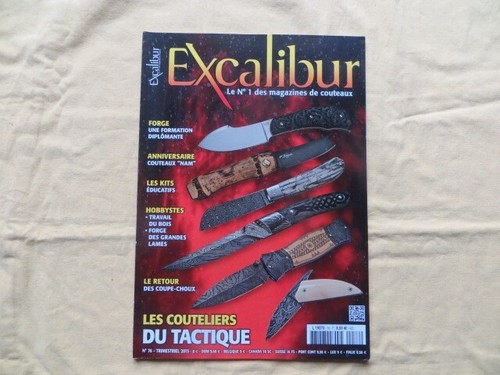 Revue excalibur 2015 - -, n°75