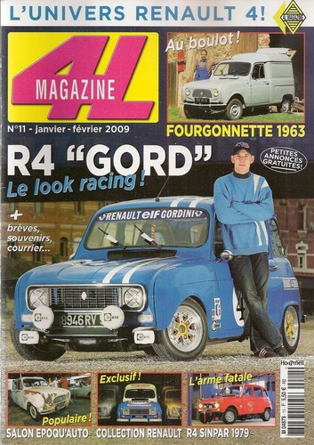 Magazine renault 4 gtl - magazine,