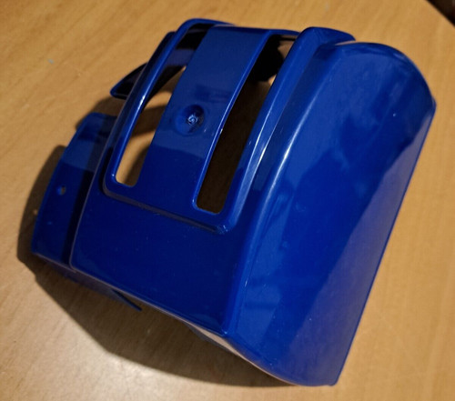 Carter arrière bleu staub - arrière,