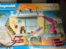Playmobil 70435 neuf  Bungalow avec piscine