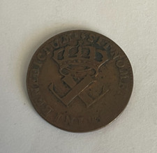  Rare  9 Deniers Louis XV