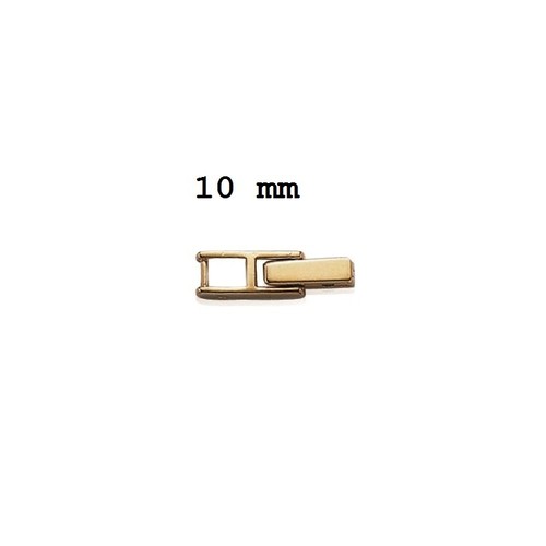 Extension fermoir plat - , en