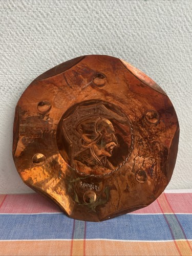 Ancienne assiette décorative - ancienne,