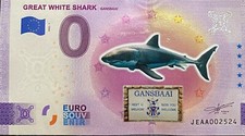 BILLET 0 EURO GREAT WHITE SHARK AFRIQUE DU SUD  COULEUR  2020  N° DIVERS
