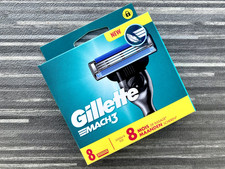 8 LAMES GILLETTE MACH 3 NEUVES