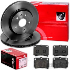 BREMBO Disques 315mm + Revêtements Arrière Convient pour Mitsubishi Pajero Sport