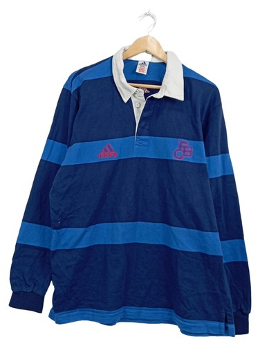 Adidas polo rugby homme - rugby, bleu