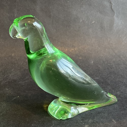 Baccarat perroquet cristal - perroquet, en