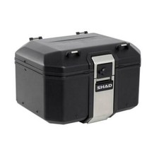 Top case tr55 terra 55l black édition avec lock system - capacité 2 casques jet