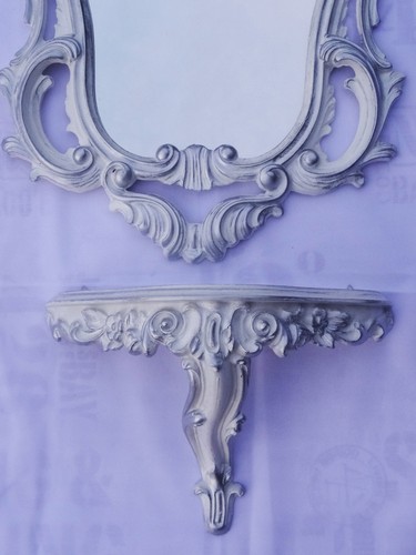 Set blanc argent miroir - m,