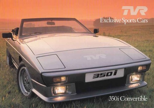 Catalogue brochure tvr - brochure,