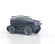 WWII GERMAN - SDKFZ 254 SAURER TRACTOR - 1/56 1/72 1/87 1/100 3D