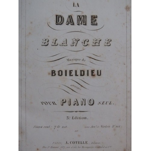 Boieldieu adrien dame - adrien, la