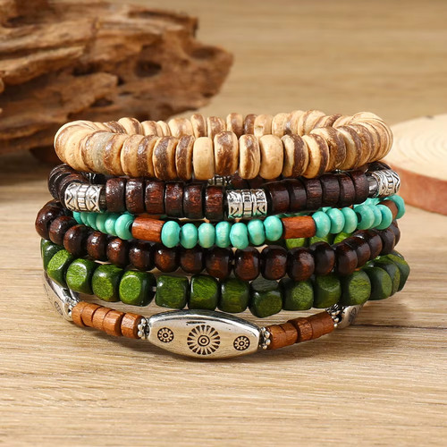 Lot bracelets de perles - bracelets,