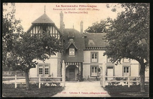 Cpa beaulieu flutière - cpa, la