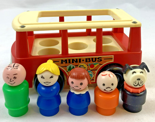 Mini bus fisher price little - fisher-price,