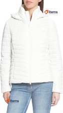Geox W Ascythia Blanc à Capuche Doudoune (Nuage Blanc), Taille 42 Vestes Femme
