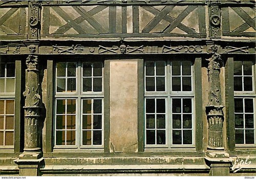 Carte postale rouen - -,