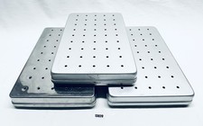 Norm Tray Instrument Tray Cassette Norm Tray 3 Pièces Acier Inoxydable Aluminium