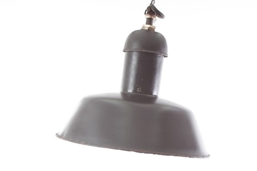 Ancienne lampe émaillée art - lampe,