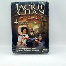 Jackie Chan The Action Pack 2 DVD 4 Longue Films Neuf Scellé Fire Dragon