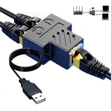 Adaptateur répartiteur RJ45 1