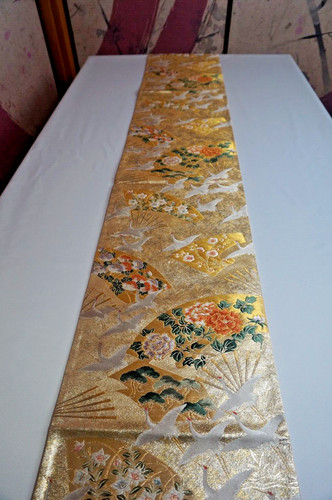Chemin table soie - de,