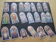 Scrapbooking 20 Autocollants De décoration forme fenêtre Vinyle Imperméables